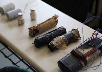 SICUREZZA INFRASTRUTTURALE DEL PERSONALE IN OPERAZIONI CHE COMPORTINO MINACCE DA MATERIALE ESPLODENTE