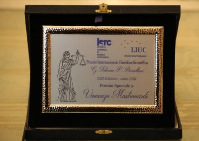 Premiazione Mastronardi - Borsellino Falcone